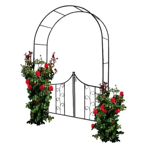 Pergola ogrodowa z bramką 