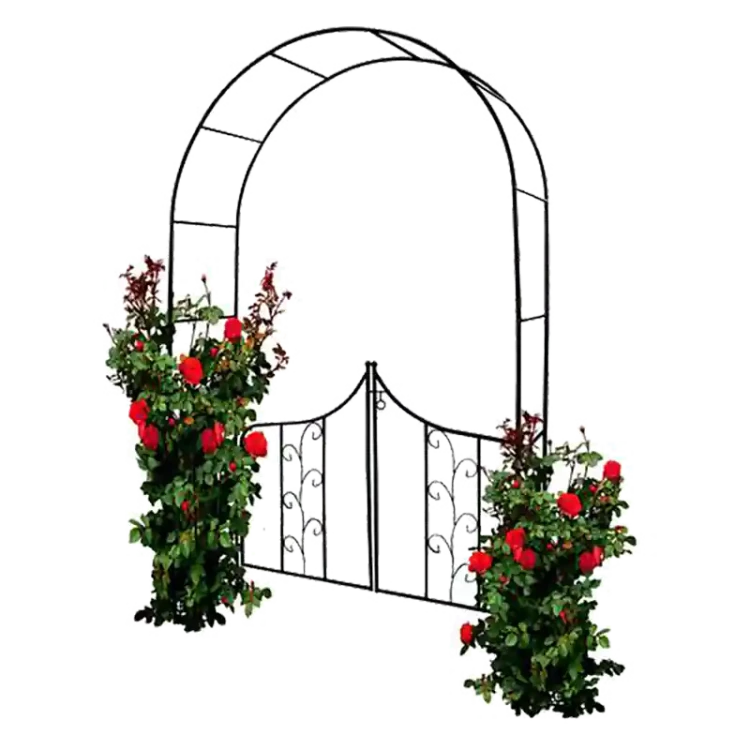 Pergola ogrodowa z bramką