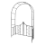 Pergola ogrodowa z bramką