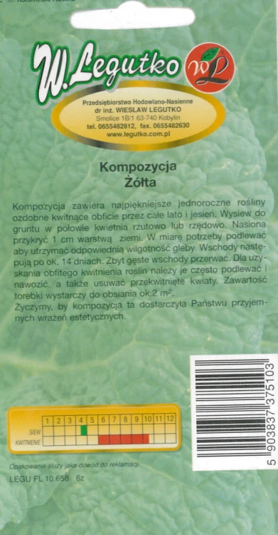 Kwiaty żółte - kompozycja