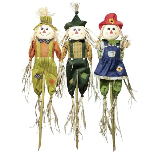 Strach na wróble na kiju 3 szt.