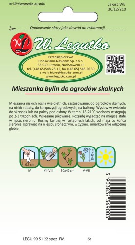Mieszanka bylin do ogrodów skalnych