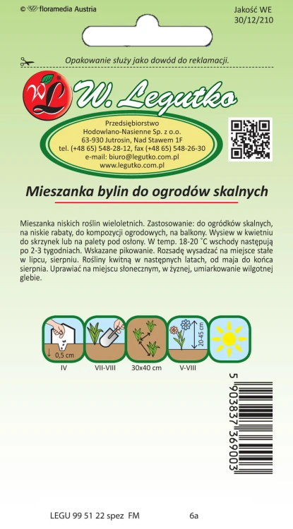 Mieszanka bylin do ogrodów skalnych