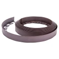 Obrzeże ogrodowe w rolce 50mm - 10m + 20 kotew  - brazowe