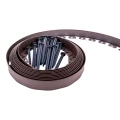 Obrzeże ogrodowe w rolce 50mm - 10m + 20 kotew  - brazowe