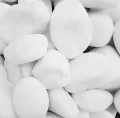 Kamień ogrodowy otoczak Cristal White