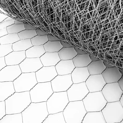 Siatka metalowa heksagonalna ogrodzeniowa