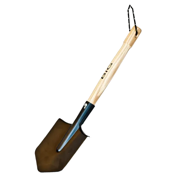 Saperka z trzonkiem drewnianym 58 cm