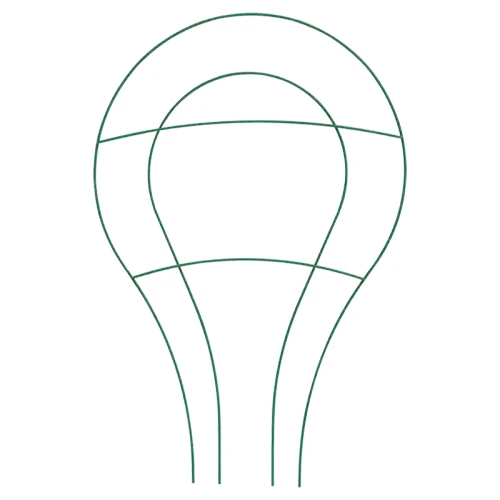 Podpora doniczkowa 33x45cm zielona