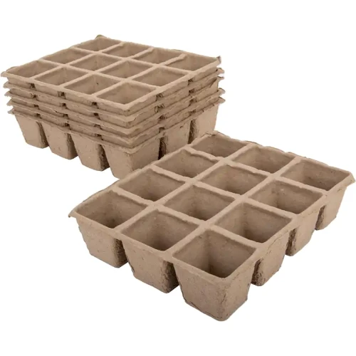 Paletki doniczkowe torfowe 27,5 x 9 x 5 cm kpl. 4 szt.
