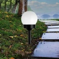 Lampa solarna ze stali nierdzewnej