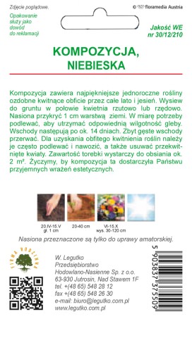 Kompozycja niebieska