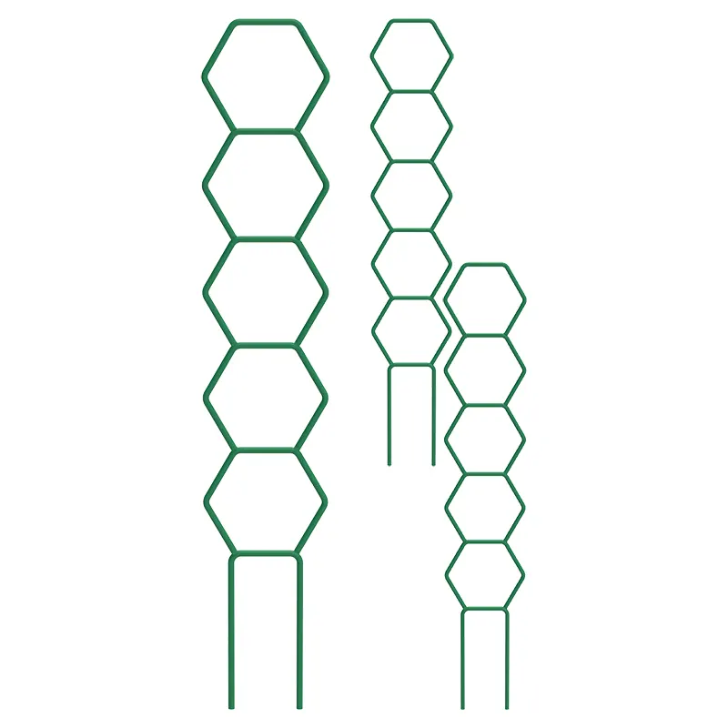 Podpora doniczkowa  - "Drabinka HEX" 7,7x42 kpl. 3 szt.